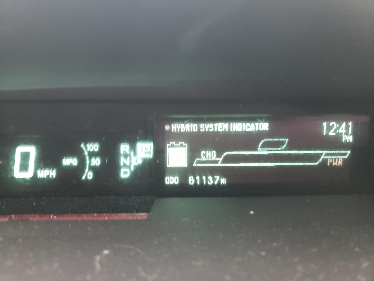 Photo 8 from auction – 2011 TOYOTA PRIUS with VIN JTDKN3DU5B5314581
