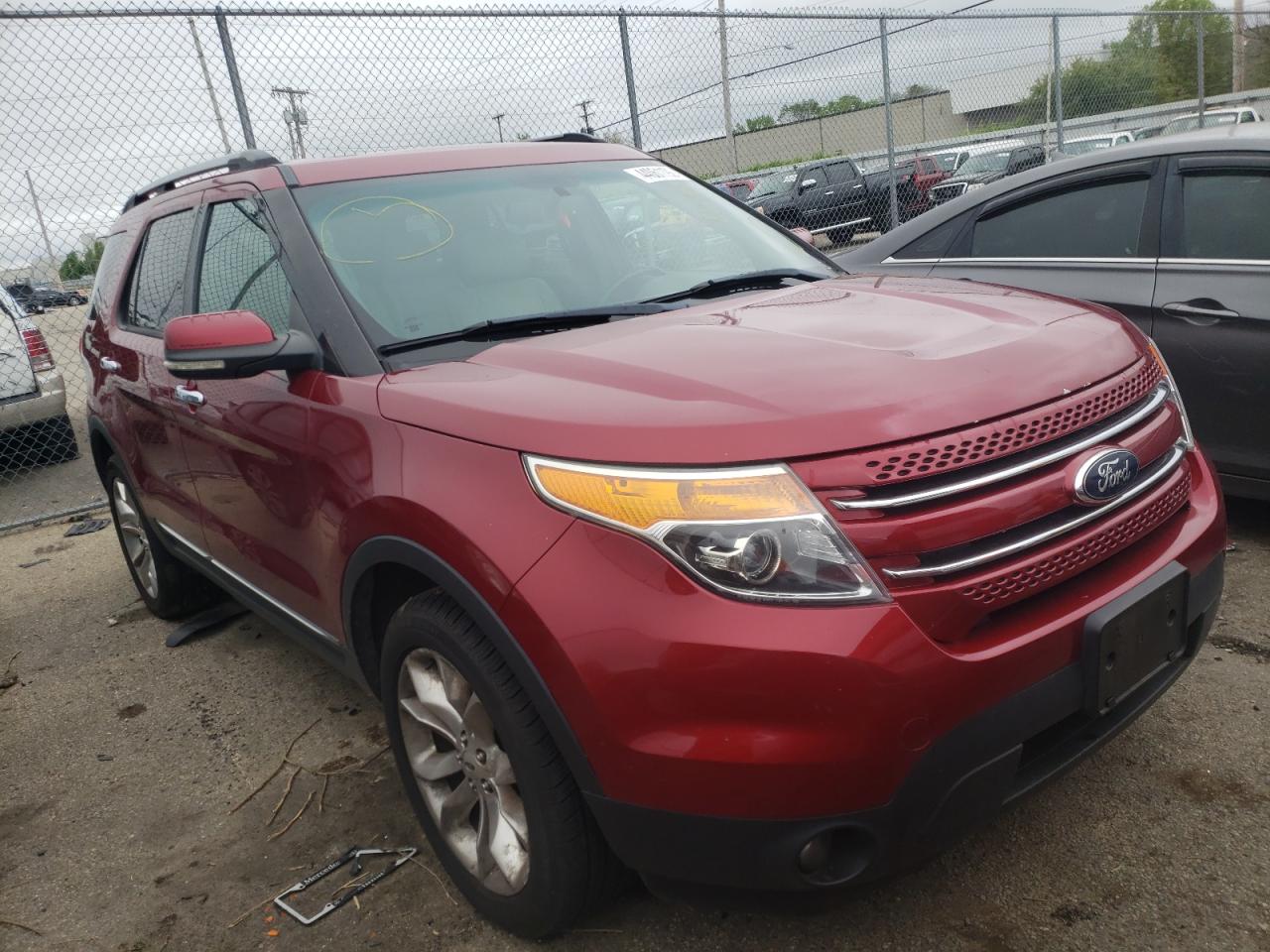 FORD EXPLORER L 2013 with VIN 1FM5K8F8XDGB05438 - Photo from auction