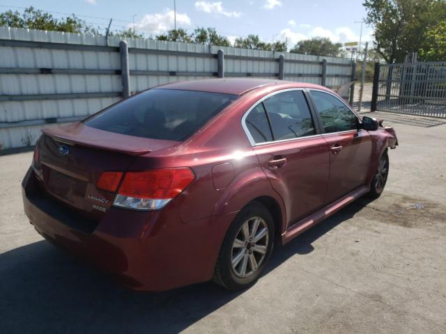 Photo 4 from auction – 2012 SUBARU LEGACY 2.5 with VIN 4S3BMBG65C3013218