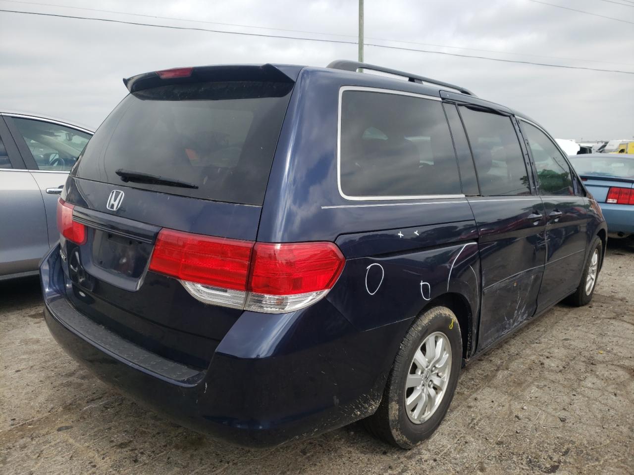 Photo 4 from auction – 2008 HONDA ODYSSEY EX with VIN 5FNRL38778B107254