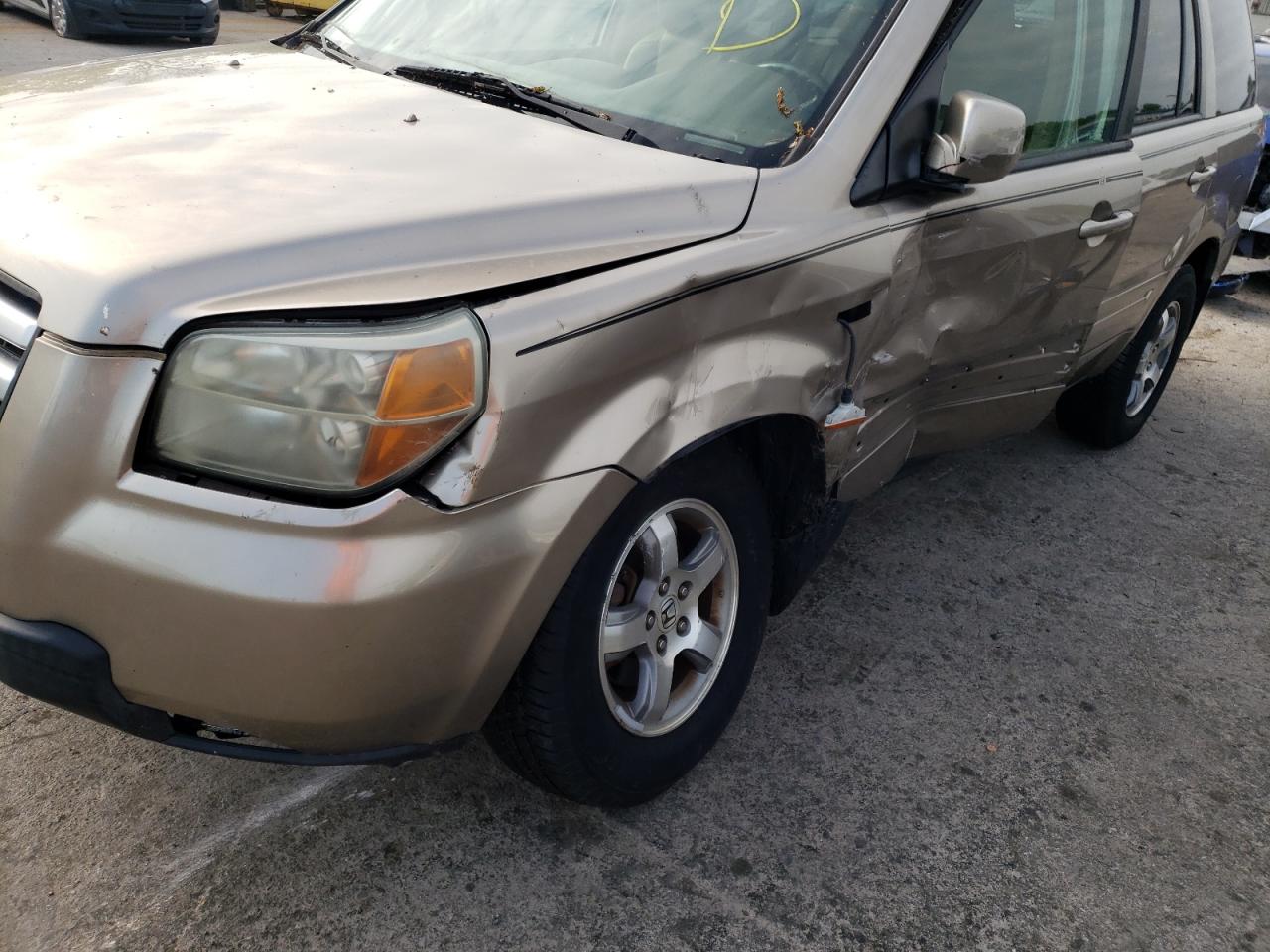 Photo 9 from auction – 2006 HONDA PILOT EX with VIN 2HKYF18596H531765