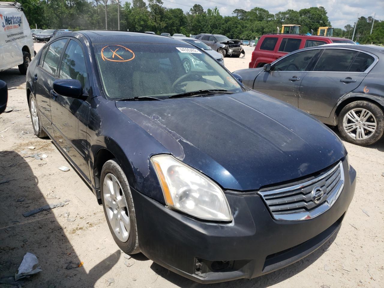 NISSAN MAXIMA SE 2008 with VIN 1N4BA41E38C815087 - Photo from auction