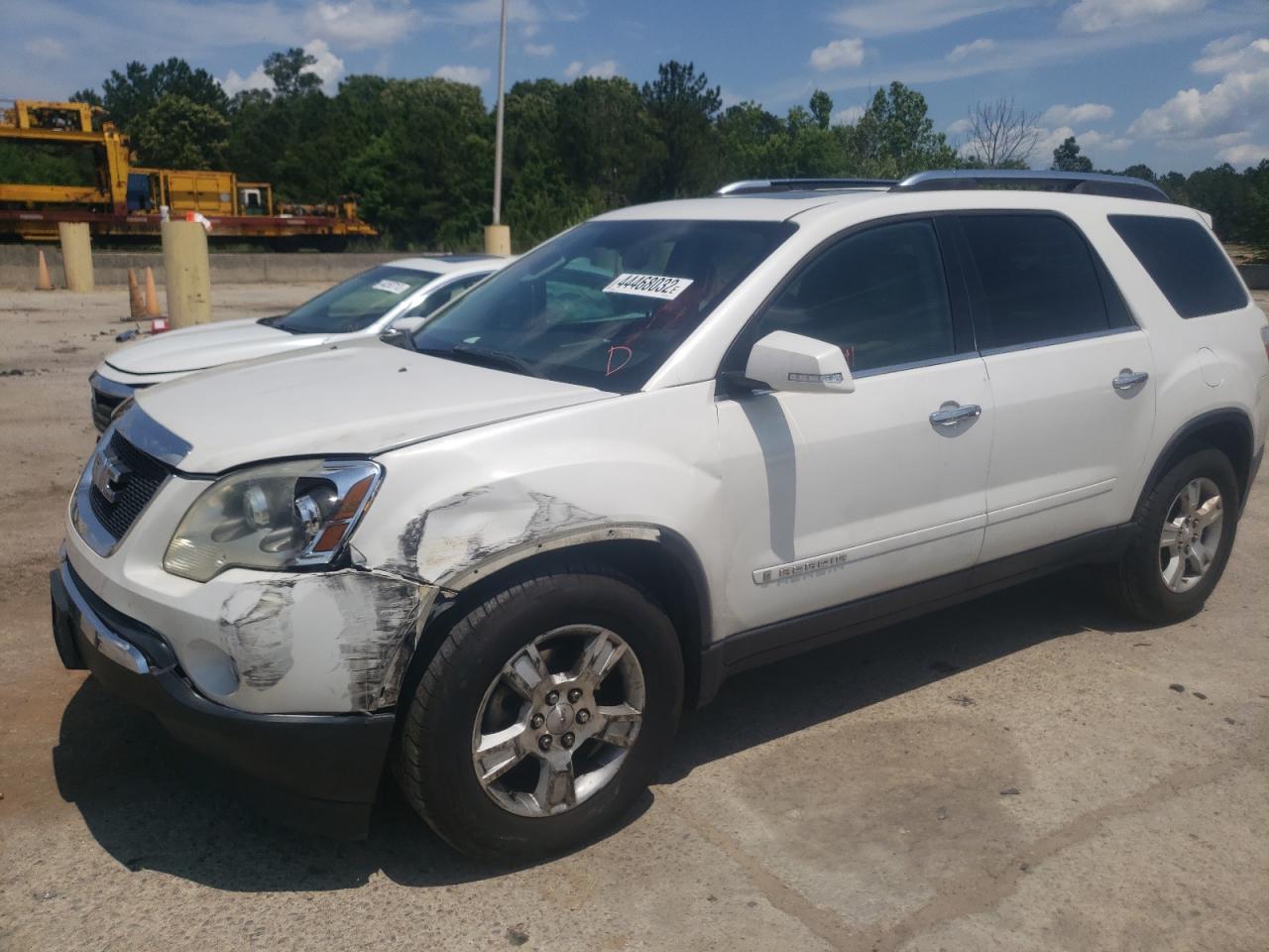 Photo 9 from auction – 2008 GMC ACADIA SLT with VIN 1GKER23718J224520