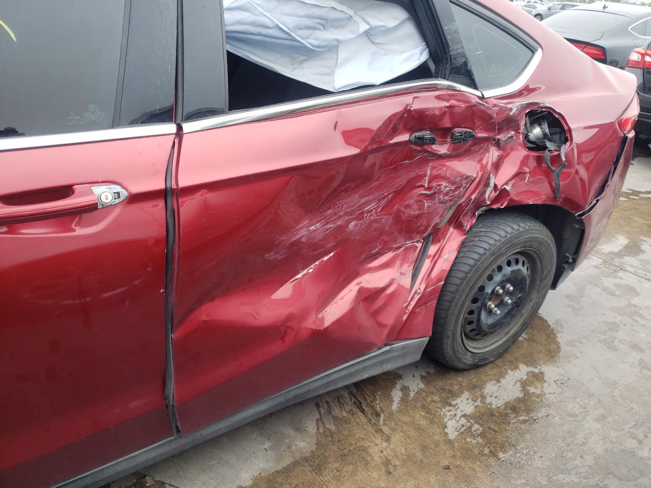 Photo 9 from auction – 2014 FORD FUSION S with VIN 3FA6P0G77ER157109