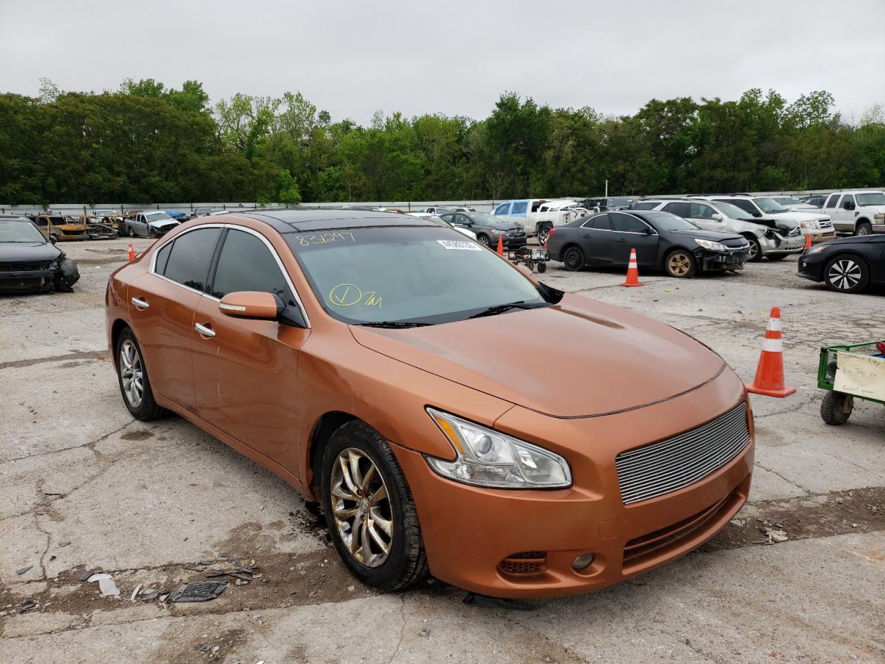 Photo 9 from auction – 2012 NISSAN MAXIMA S with VIN 1N4AA5AP1CC831297