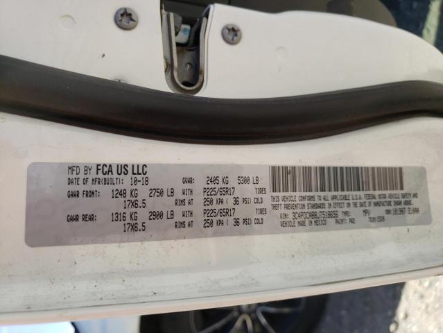 Photo 10 from auction – 2018 DODGE JOURNEY SE with VIN 3C4PDCAB8JT518656