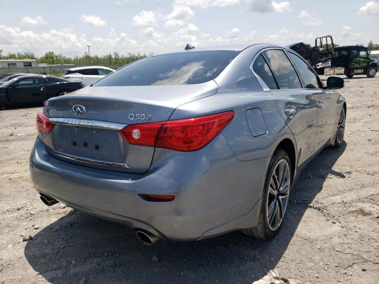 Photo 4 from auction – 2014 INFINITI Q50 BASE with VIN JN1BV7AP4EM690384