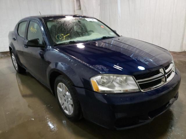 Фото 1 с аукциона – 2013 DODGE AVENGER SE с VIN 1C3CDZAB3DN702557