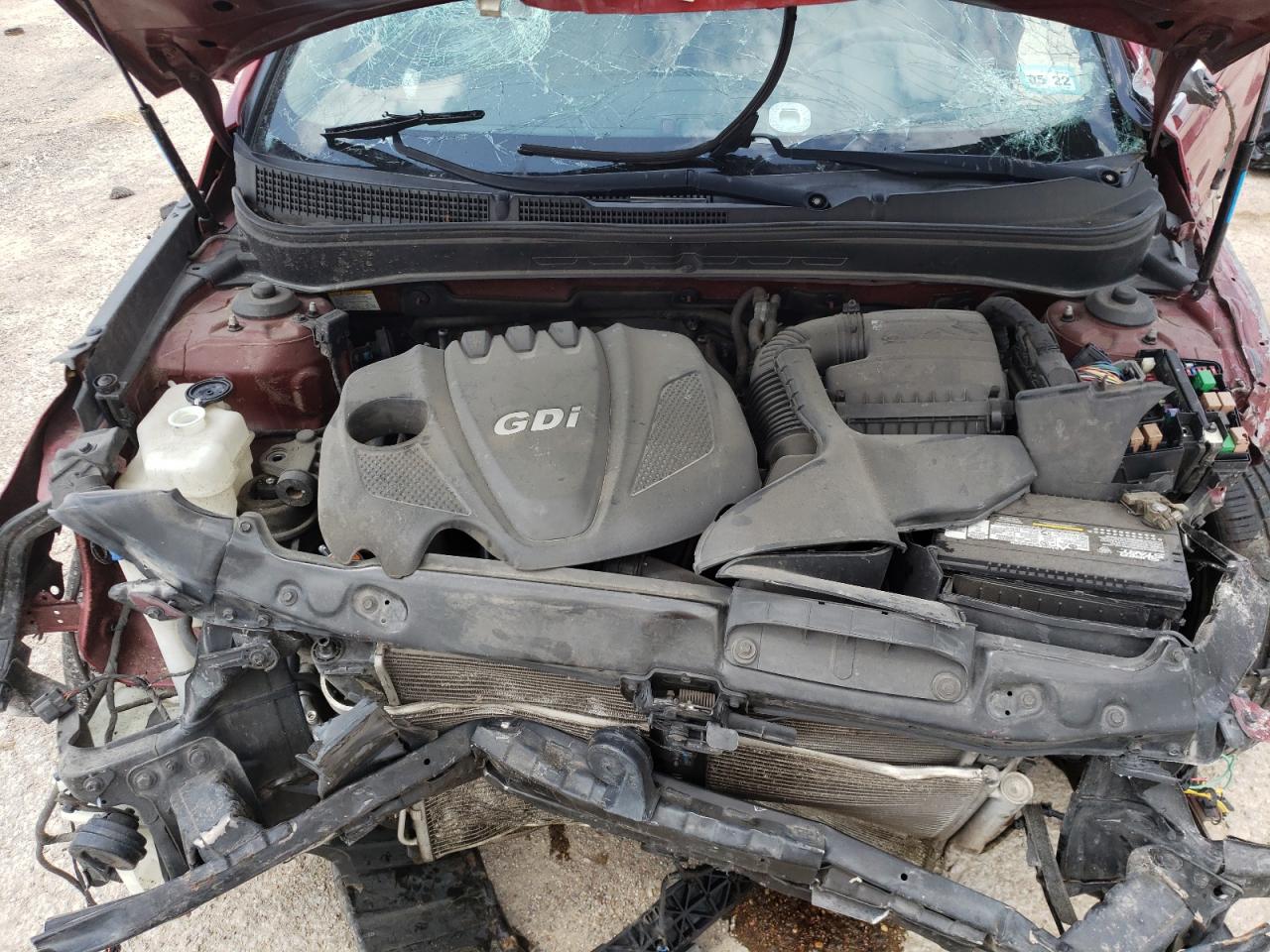 Photo 7 from auction – 2012 HYUNDAI SONATA SE with VIN 5NPEC4AC9CH465560