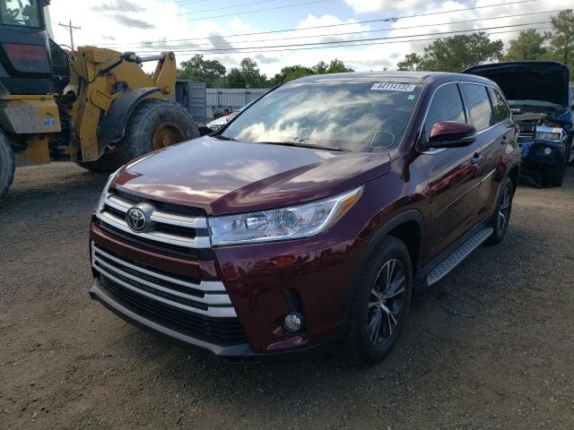 Photo 2 from auction – 2019 TOYOTA HIGHLANDER with VIN 5TDZZRFH9KS346790