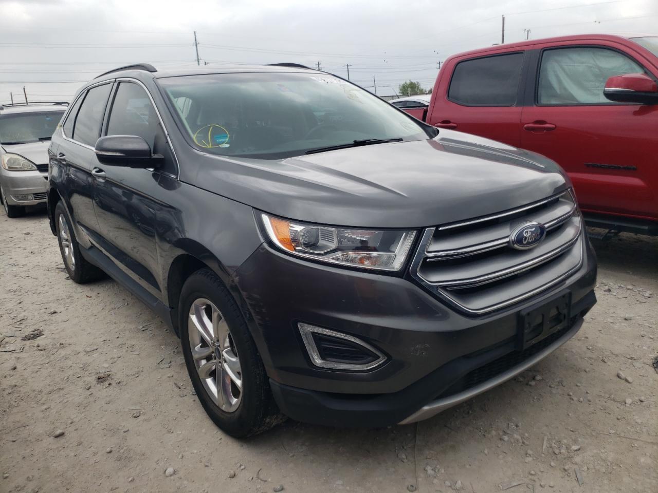 FORD EDGE SEL 2016 with VIN 2FMPK3J96GBB48309 - Photo from auction