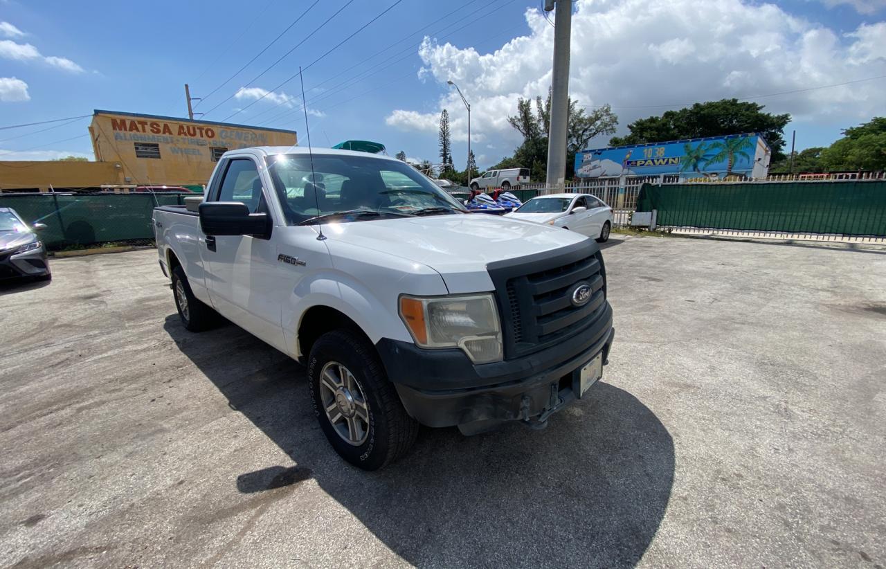 FORD F150 2011 with VIN 1FTMF1EF3BFB60828 - Photo from auction