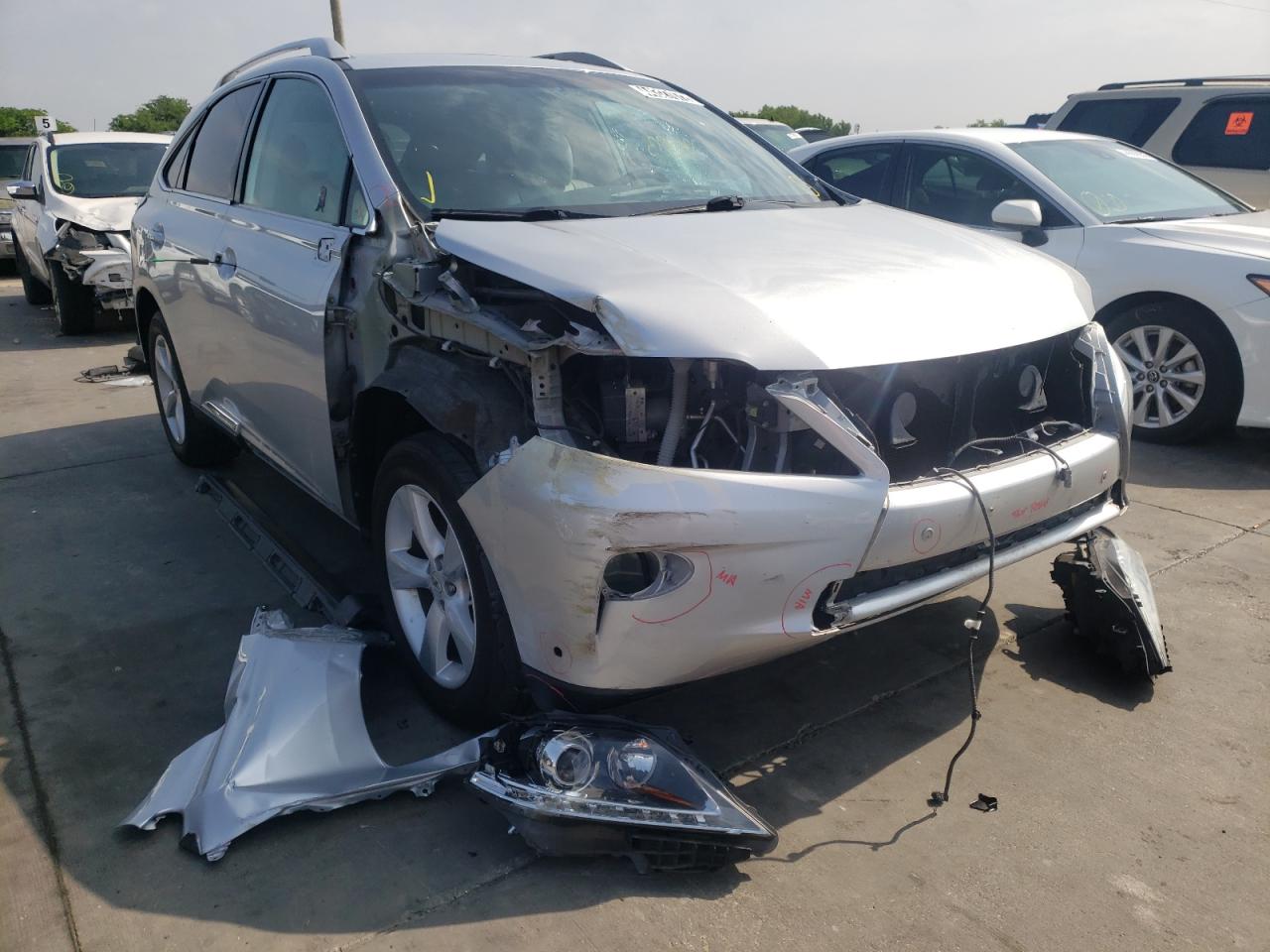 LEXUS RX 350 2013 z numerem VIN 2T2ZK1BA0DC105027 - Zdjęcie z aukcji