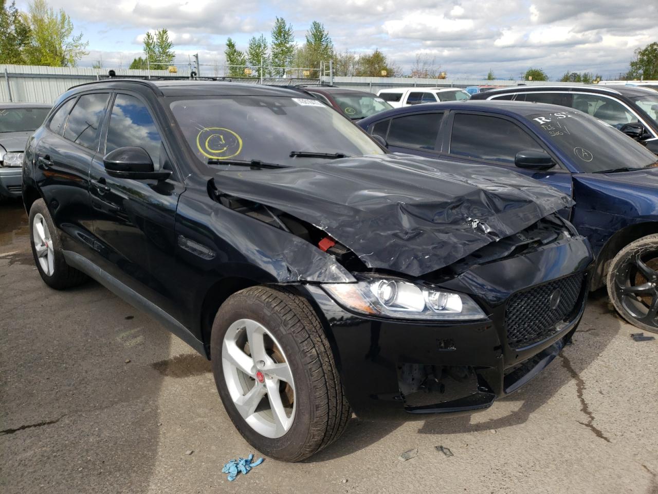 JAGUAR F-PACE PRE 2018 with VIN SADCJ2FN2JA283476 - Photo from auction