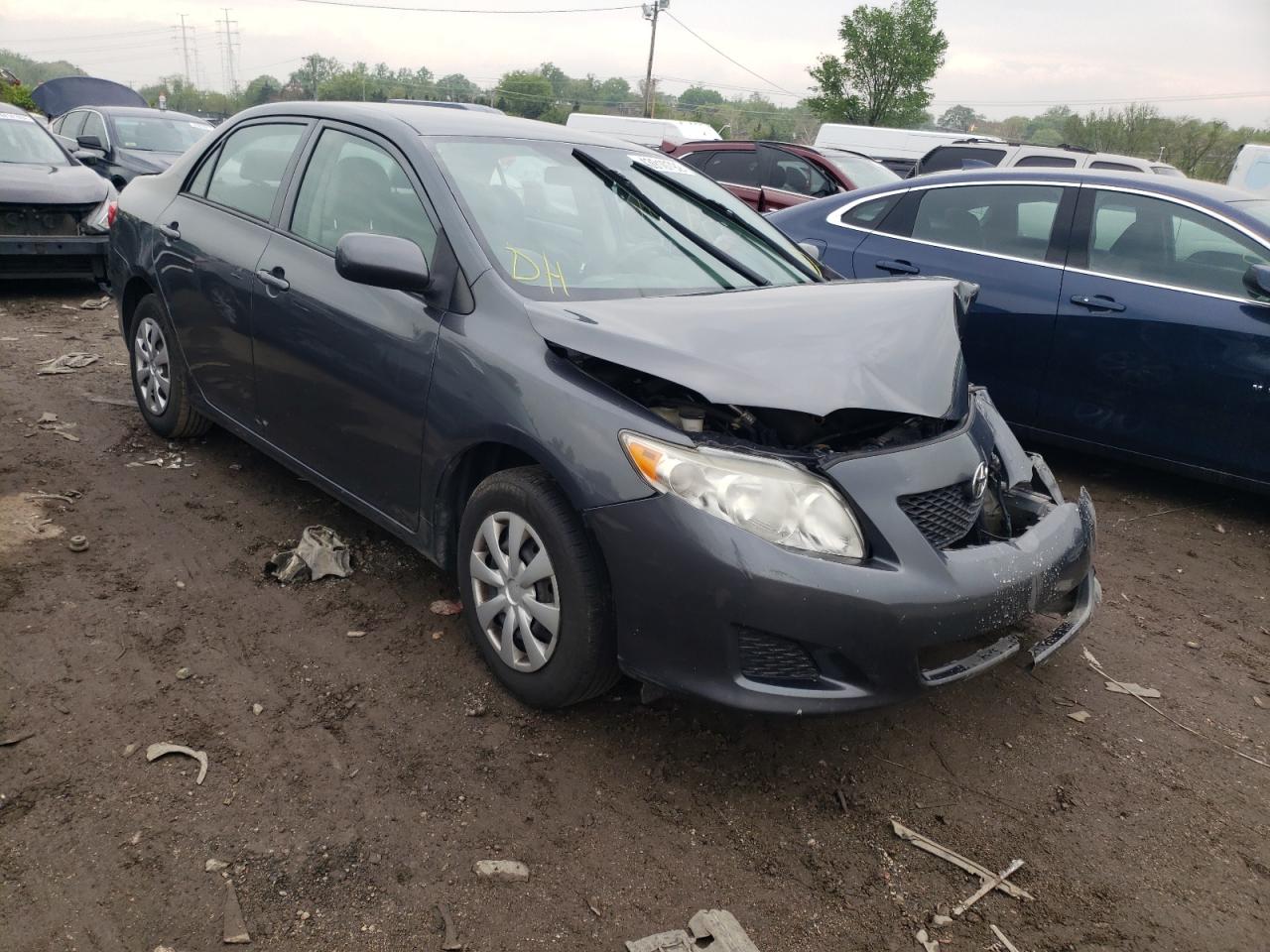 TOYOTA COROLLA BA 2010 مع رقم تعريف المركبة 2T1BU4EE6AC314543 - صورة من المزاد