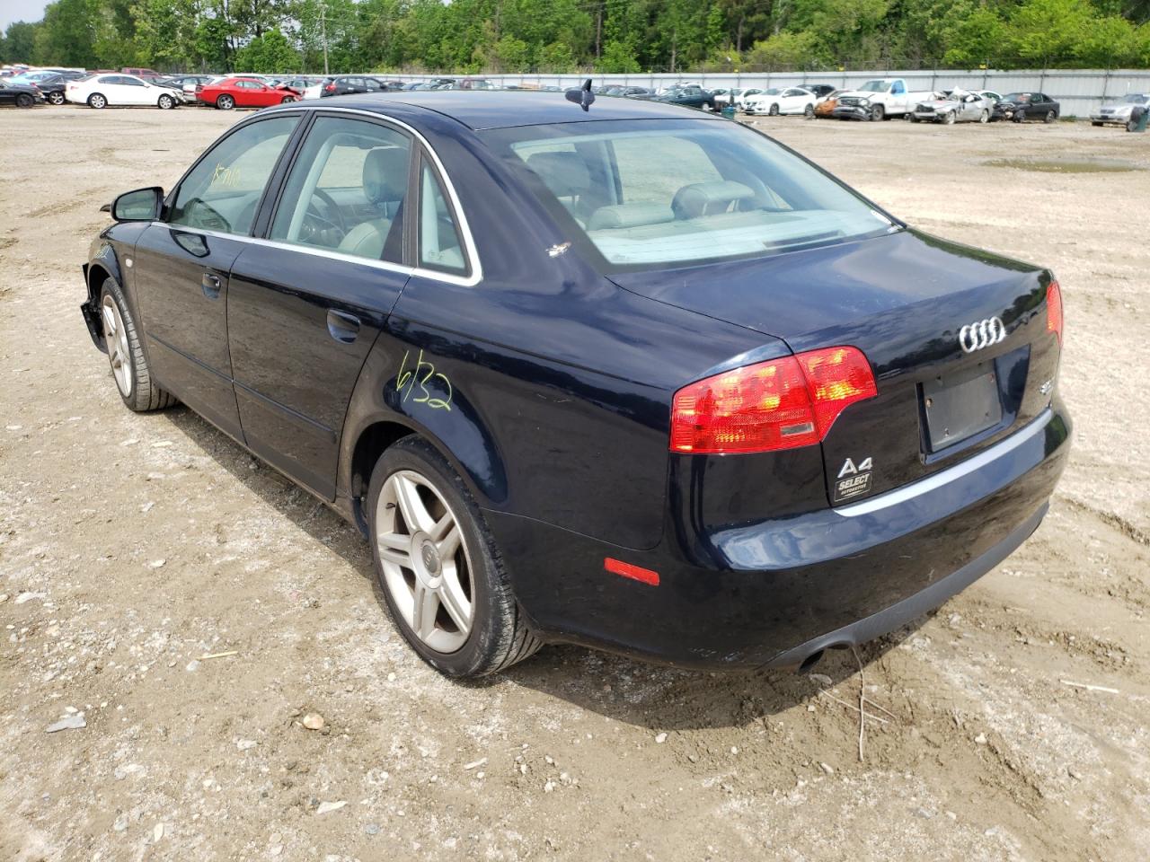 Photo 3 from auction – 2007 AUDI A4 with VIN WAUDF78E47A038468