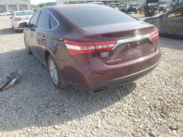 Photo 3 from auction – 2013 TOYOTA AVALON BAS with VIN 4T1BK1EB5DU046100