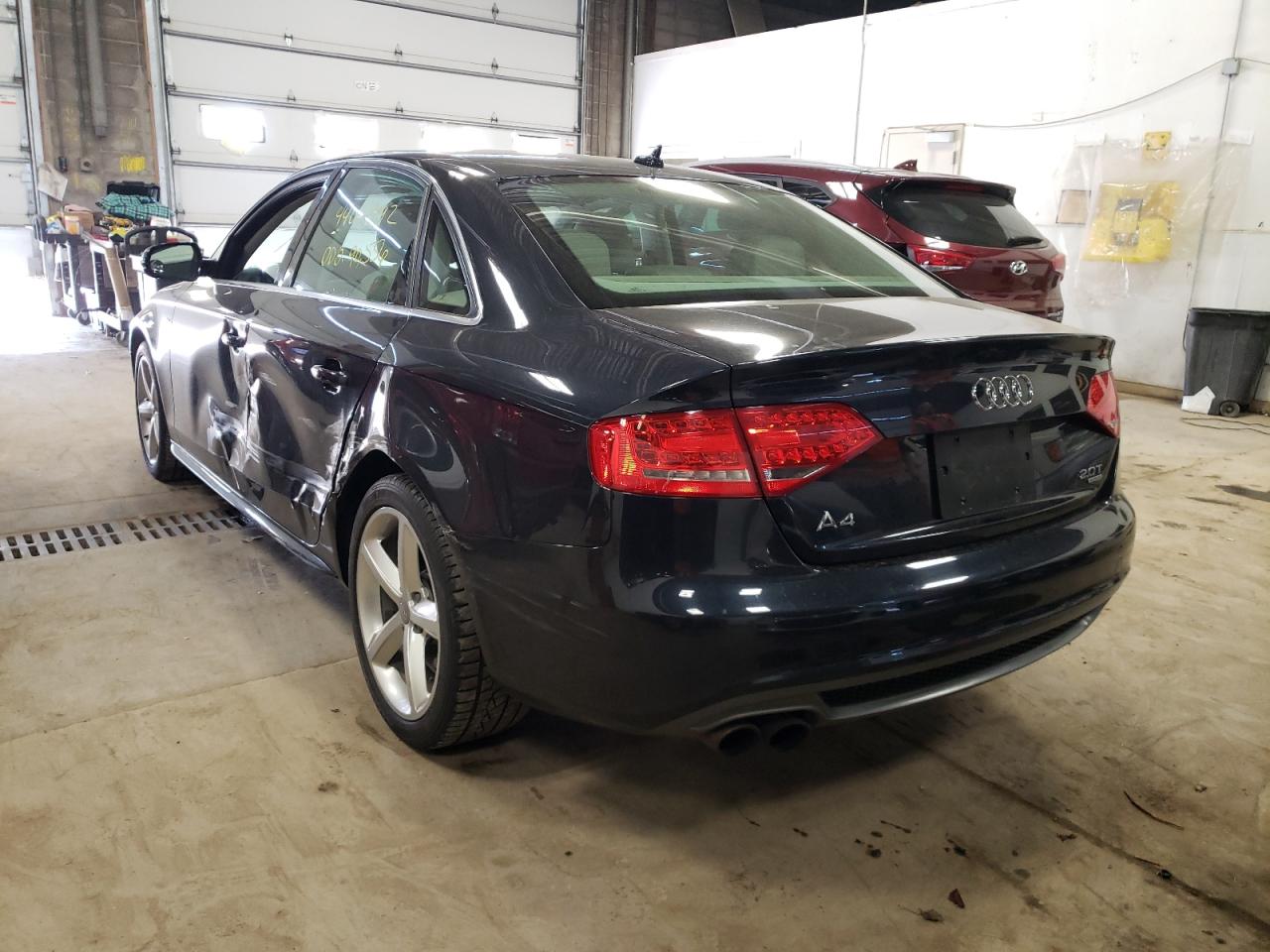 Photo 3 from auction – 2012 AUDI A4 PREMIUM with VIN WAUFFAFL9CA114543