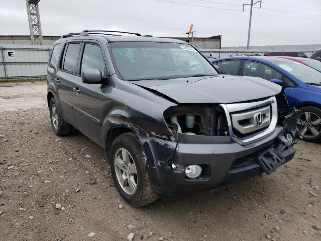 HONDA PILOT EXL 2011 with VIN 5FNYF4H63BB029871 - Photo from auction