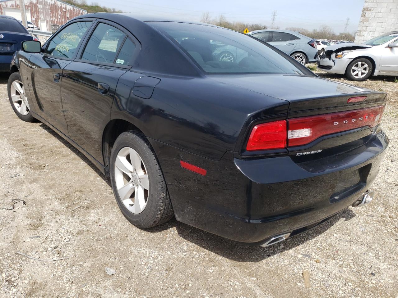Photo 3 from auction – 2014 DODGE CHARGER SE with VIN 2C3CDXBG3EH315497