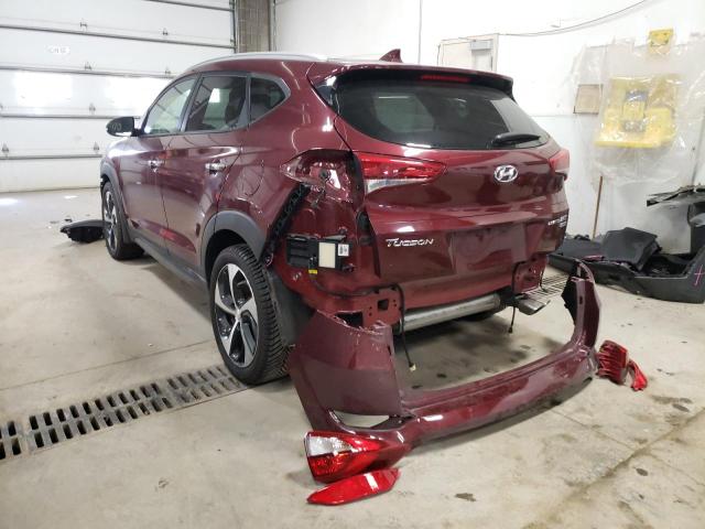 Photo 3 from auction – 2016 HYUNDAI TUCSON LIM with VIN KM8J3CA24GU168039