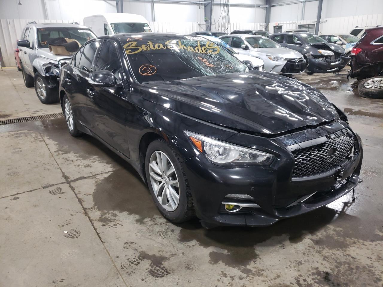 Photo 1 from auction – 2016 INFINITI Q50 PREMIU with VIN JN1EV7AR0GM346455
