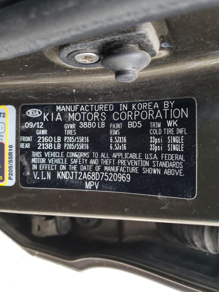 Photo 10 from auction – 2013 KIA SOUL + with VIN KNDJT2A68D7520969