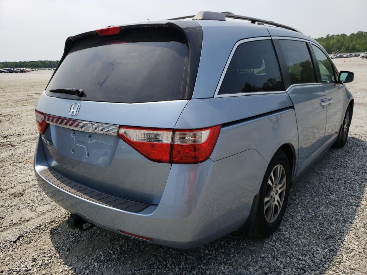 Photo 4 from auction – 2013 HONDA ODYSSEY EX with VIN 5FNRL5H64DB076879