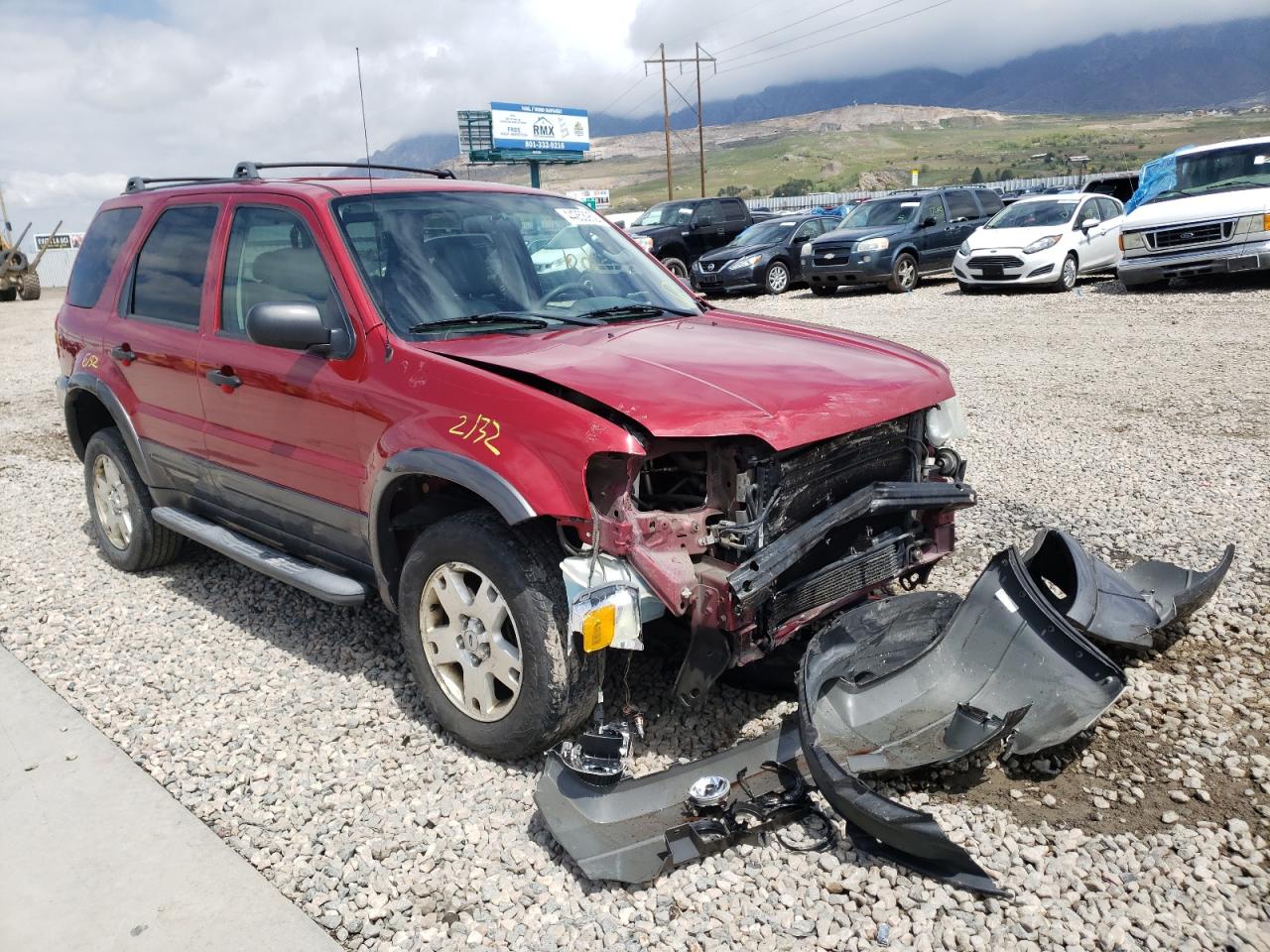 FORD ESCAPE XLT 2006 with VIN 1FMYU93136KC43410 - Photo from auction