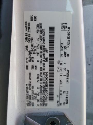 Photo 10 from auction – 2014 FORD ESCAPE S with VIN 1FMCU0F72EUC00606