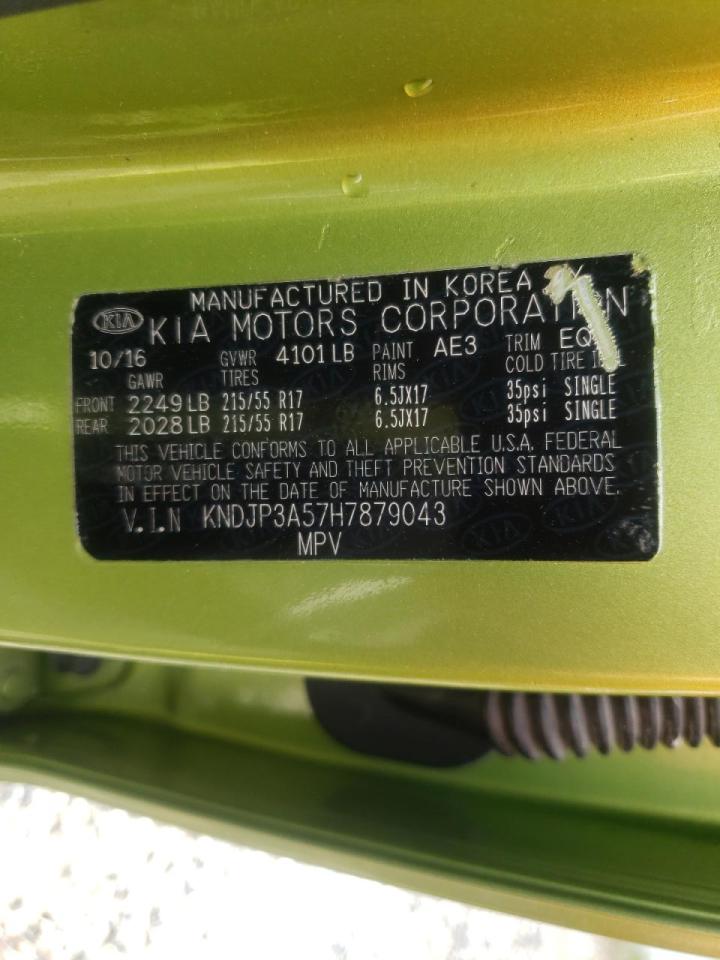 Foto 10 de la subasta – 2017 KIA SOUL + con VIN KNDJP3A57H7879043