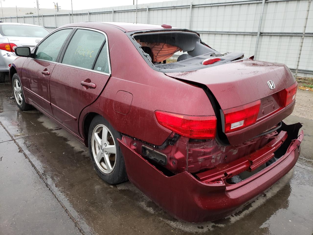 Photo 3 from auction – 2005 HONDA ACCORD EX with VIN 1HGCM56885A074801