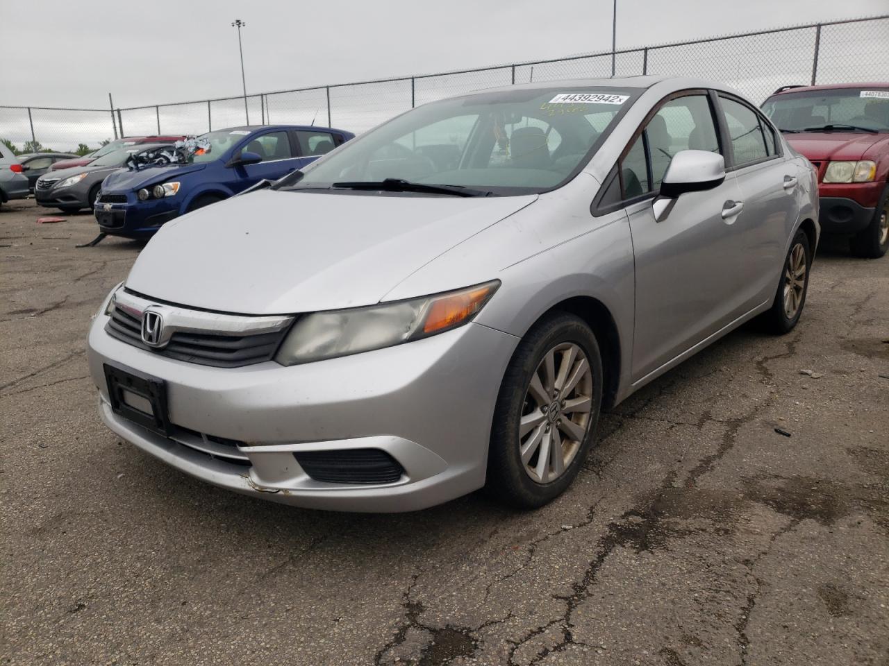 Photo 2 from auction – 2012 HONDA CIVIC EX with VIN 19XFB2F84CE050506