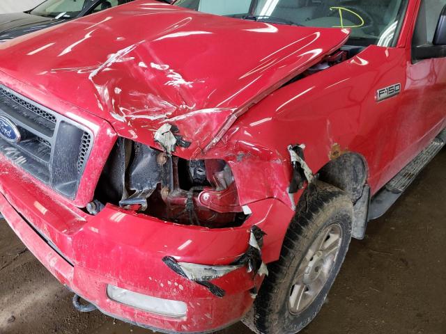 Photo 9 from auction – 2005 FORD F150 with VIN 1FTRX14W15KB47544