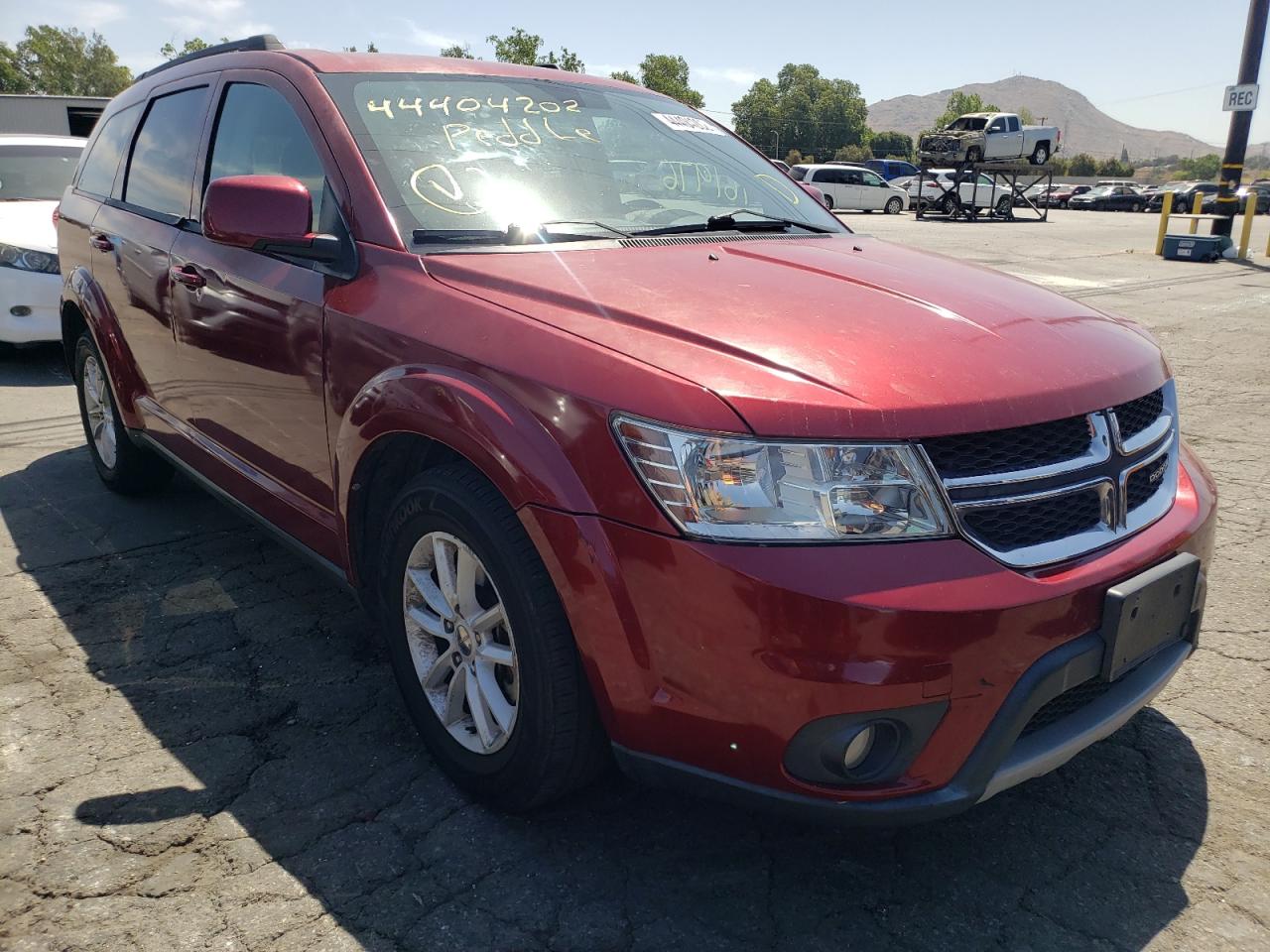 DODGE JOURNEY SX 2013 with VIN 3C4PDCBB4DT565718 - Photo from auction