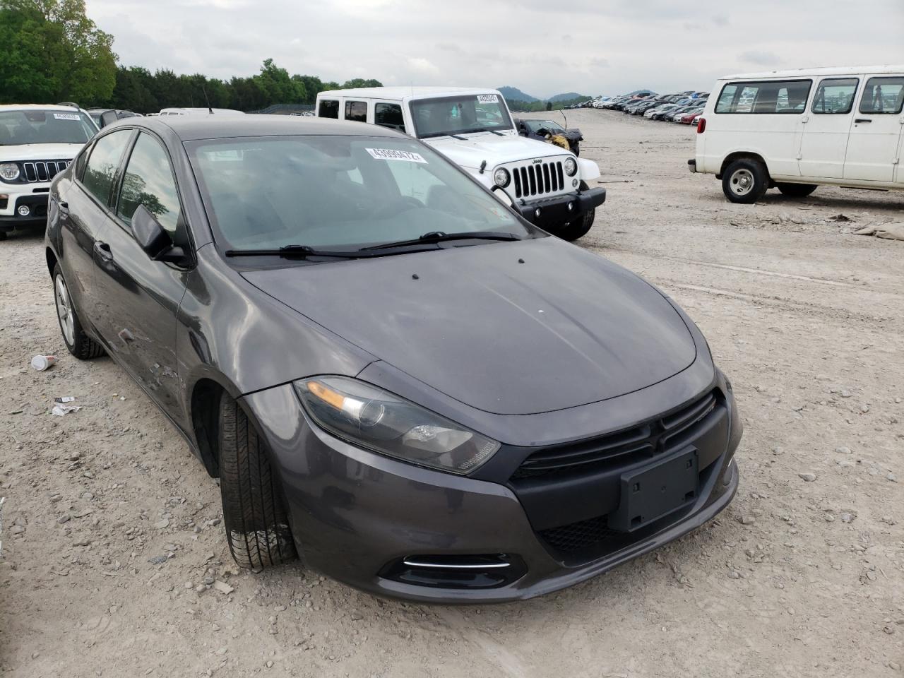 DODGE DART SXT 2015 with VIN 1C3CDFBB4FD128282 - Photo from auction