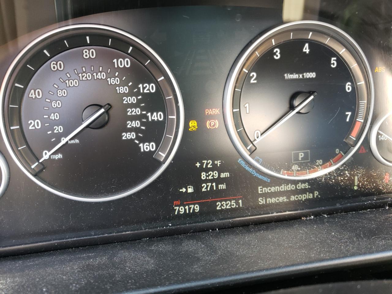 Photo 8 from auction – 2014 BMW 528 I with VIN WBA5A5C51ED511527