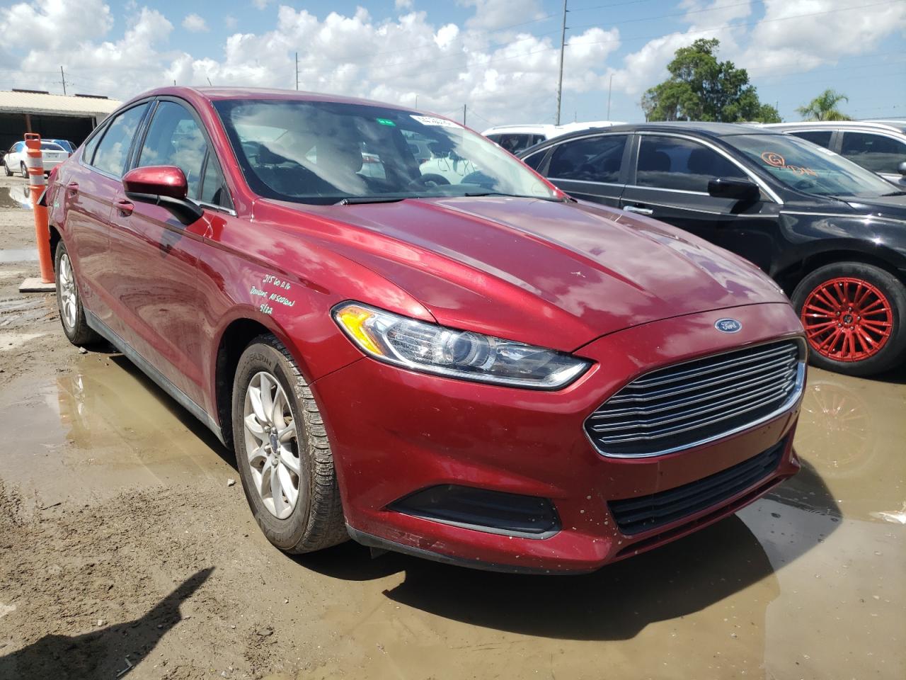 Photo 1 from auction – 2016 FORD FUSION S with VIN 3FA6P0G77GR376879