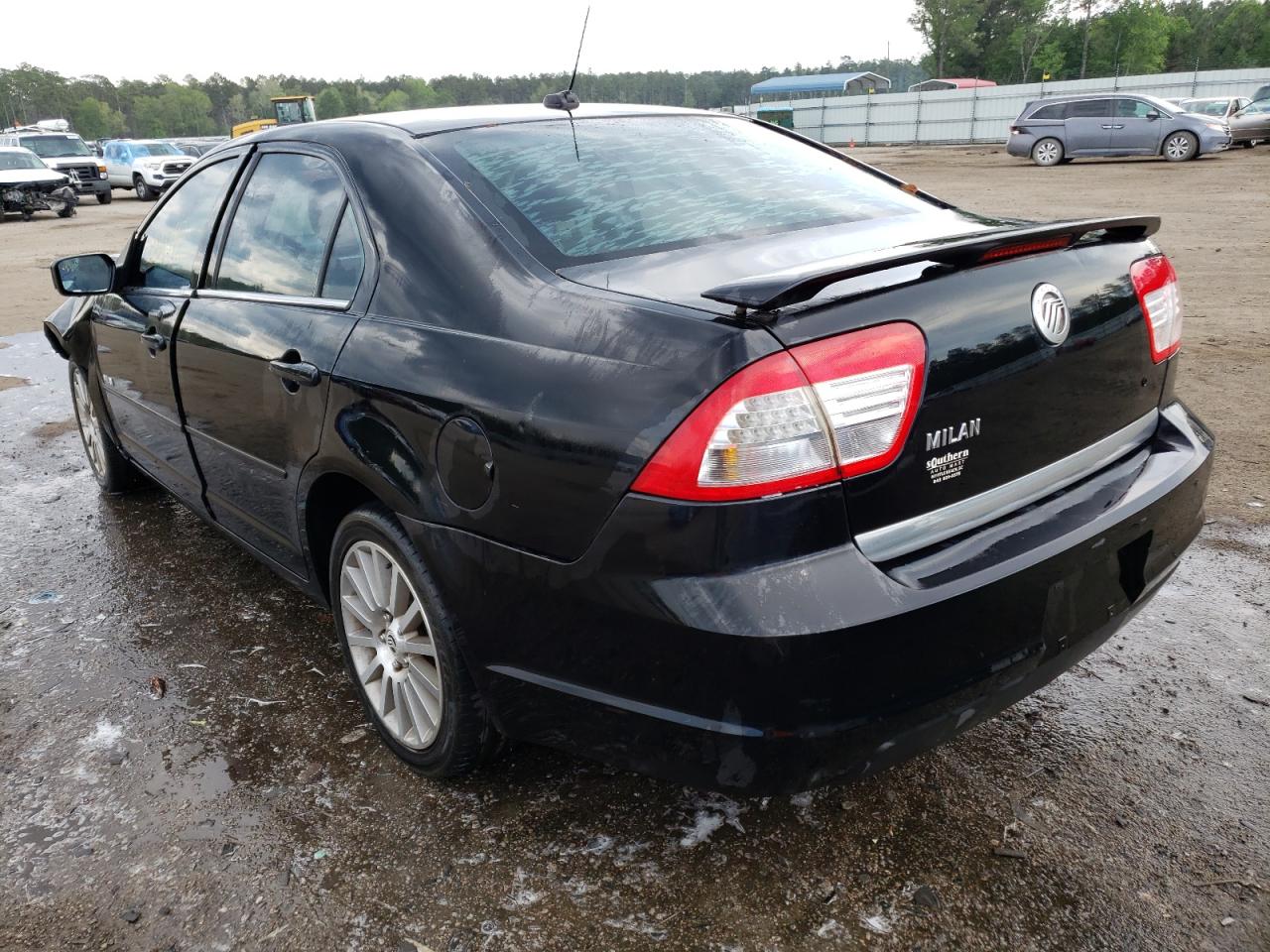 Photo 3 from auction – 2008 MERCURY MILAN with VIN 3MEHM07ZX8R629657