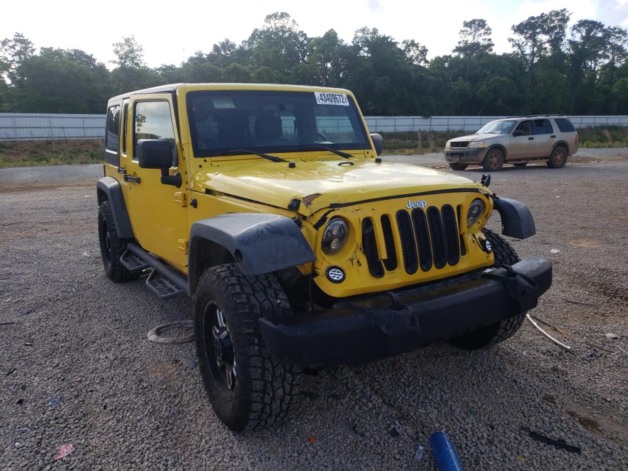 JEEP WRANGLER U 2009 with VIN 1J4GA39179L753085 - Photo from auction