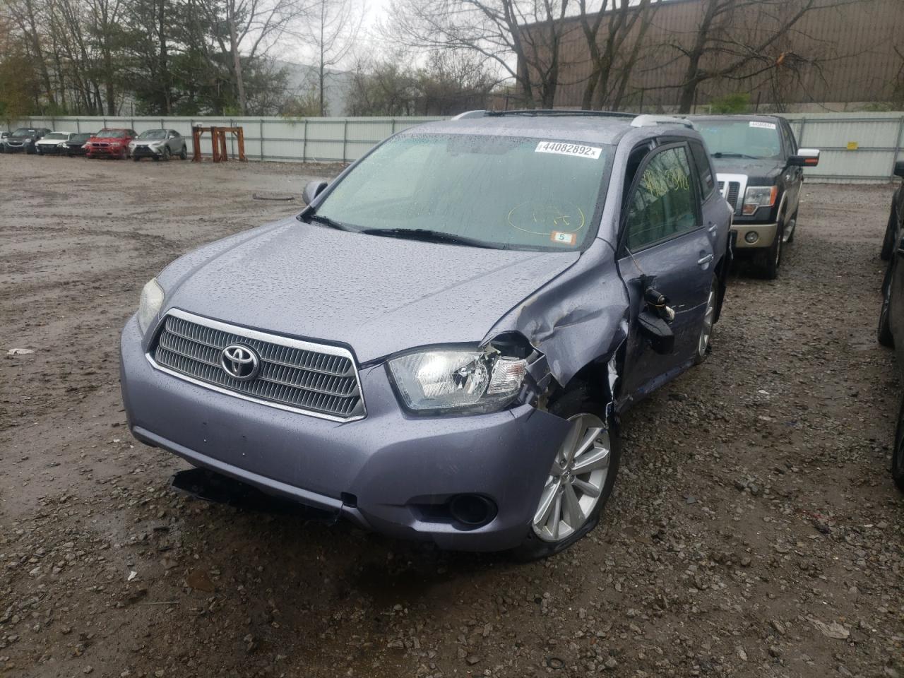 Photo 9 from auction – 2008 TOYOTA HIGHLANDER with VIN JTEEW41A182004749