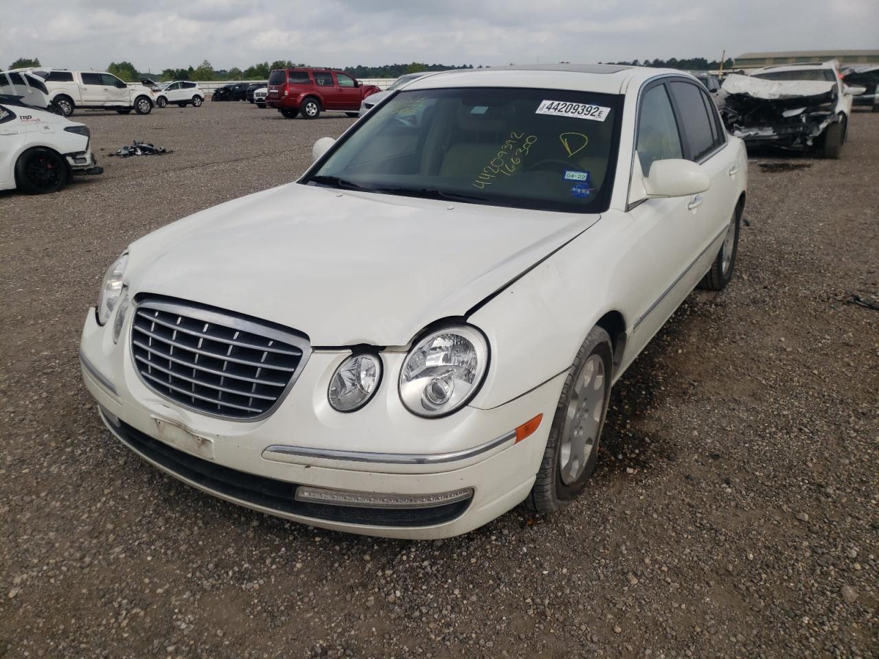 Photo 2 from auction – 2008 KIA AMANTI with VIN KNALD125185166300