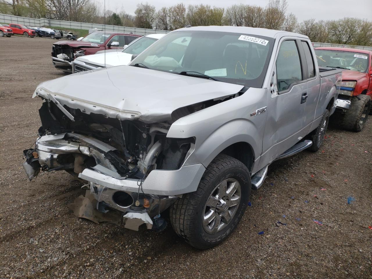 Photo 2 from auction – 2013 FORD F150 SUPER with VIN 1FTFX1EF0DFD17109