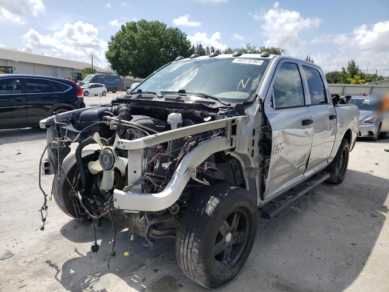 Photo 2 from auction – 2011 DODGE RAM 1500 with VIN 1D7RV1CT6BS517076