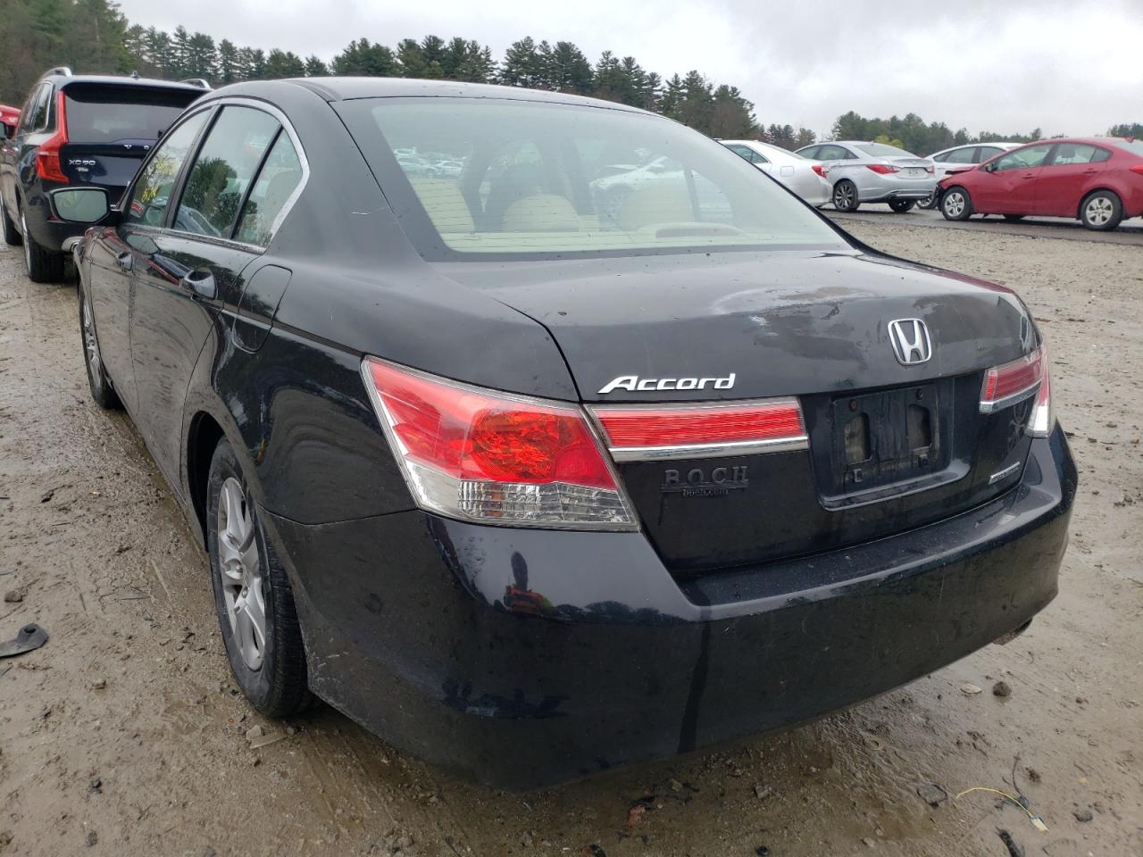 Photo 3 from auction – 2012 HONDA ACCORD SE with VIN 1HGCP2F60CA172688
