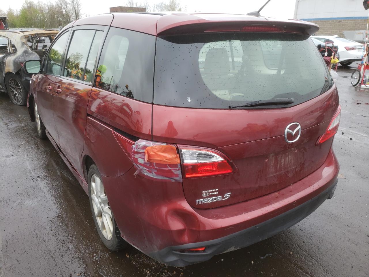 Photo 3 from auction – 2012 MAZDA 5 with VIN JM1CW2DL4C0139922