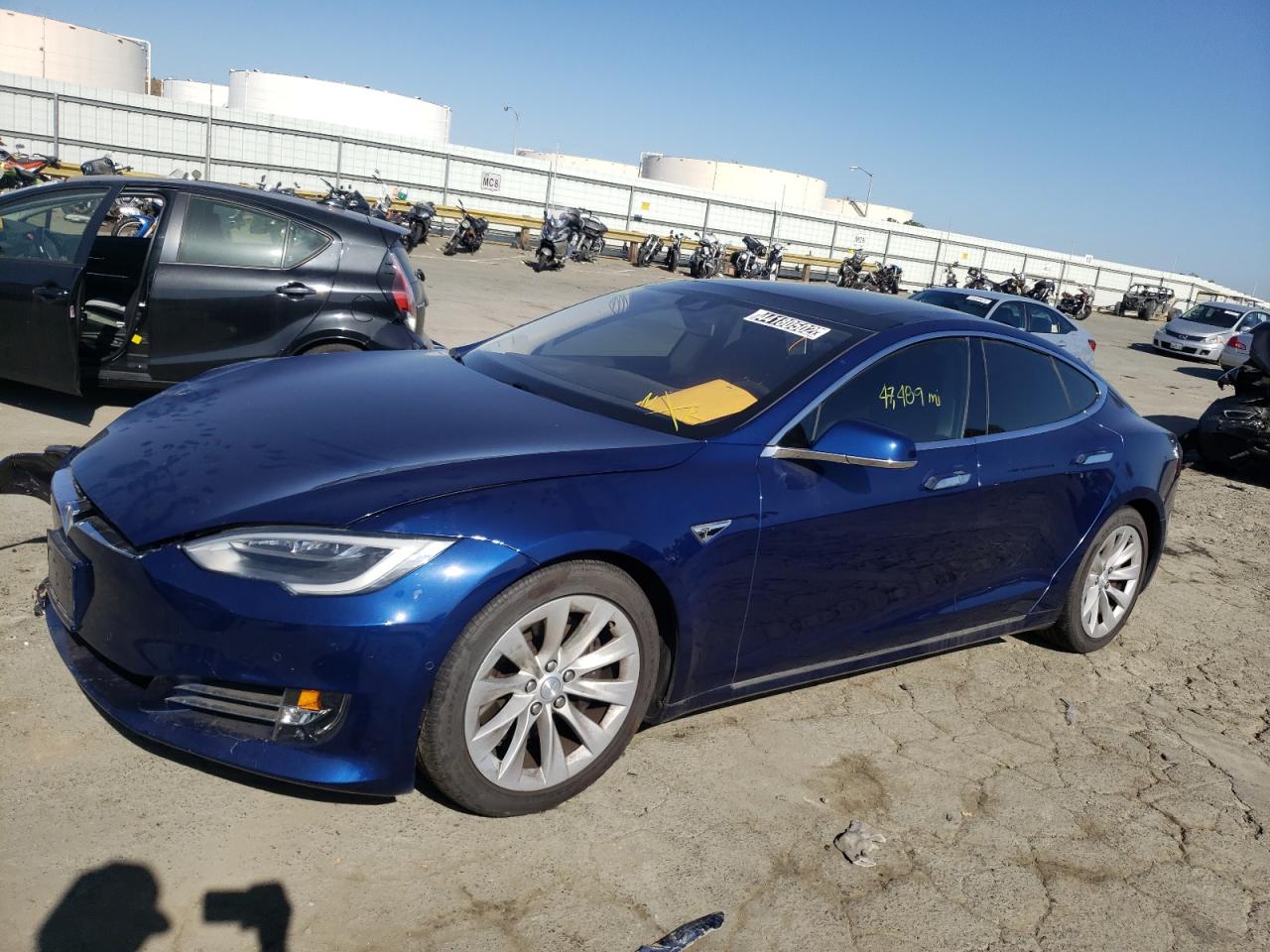 Photo 2 from auction – 2016 TESLA MODEL S with VIN 5YJSA1E20GF160591