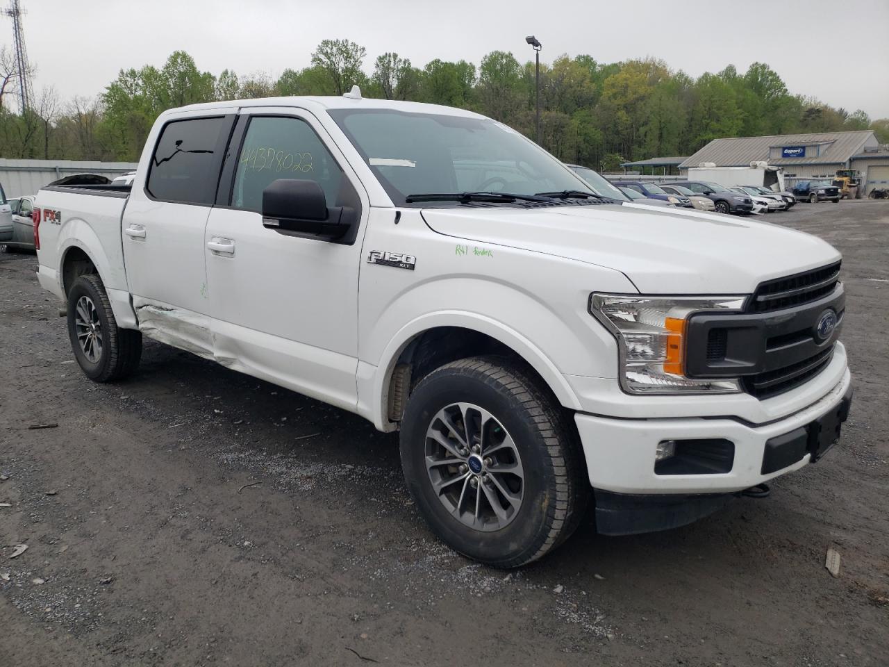 FORD F150 SUPER 2018 with VIN 1FTEW1E52JFA75926 - Photo from auction