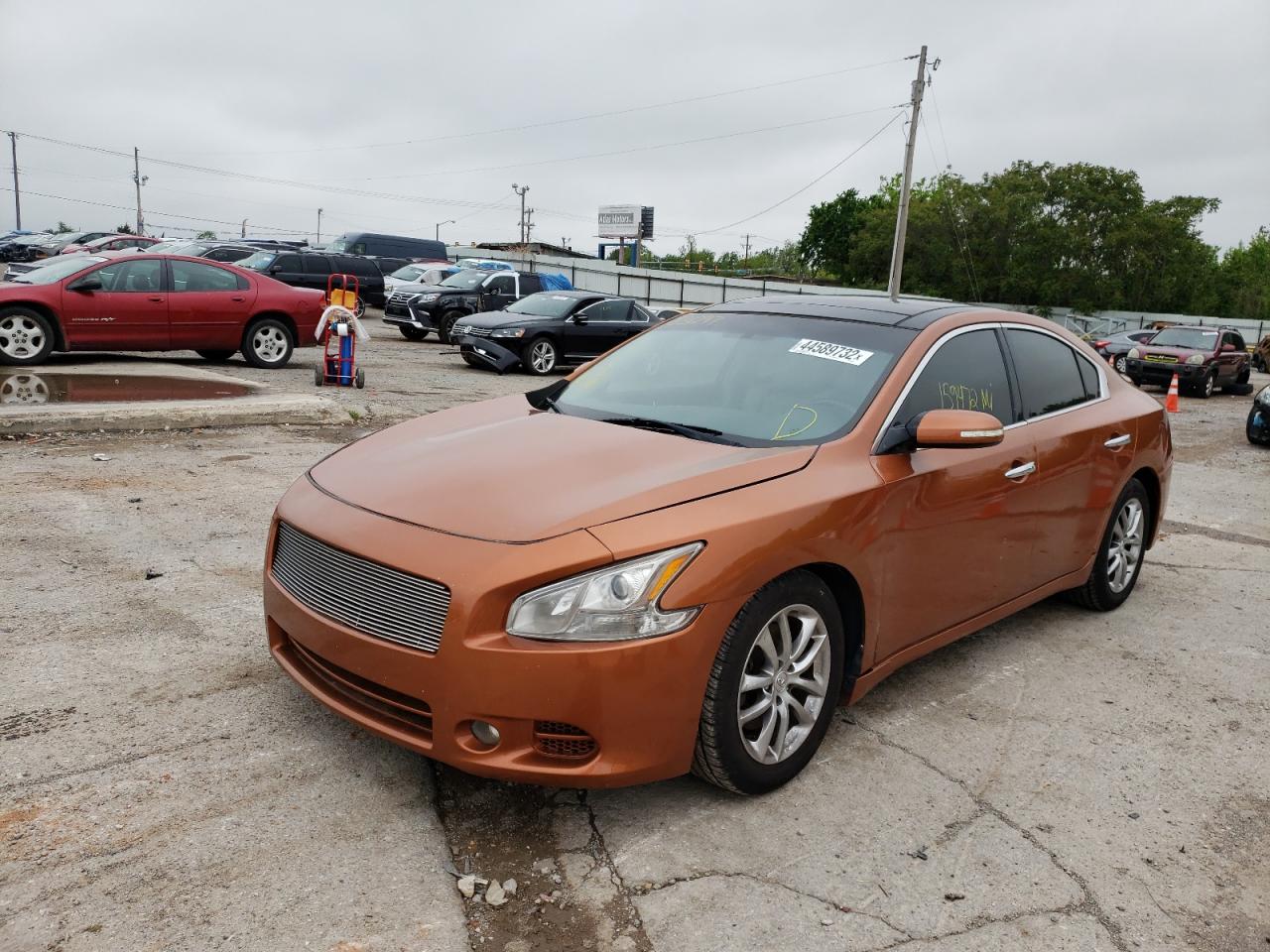 Photo 2 from auction – 2012 NISSAN MAXIMA S with VIN 1N4AA5AP1CC831297