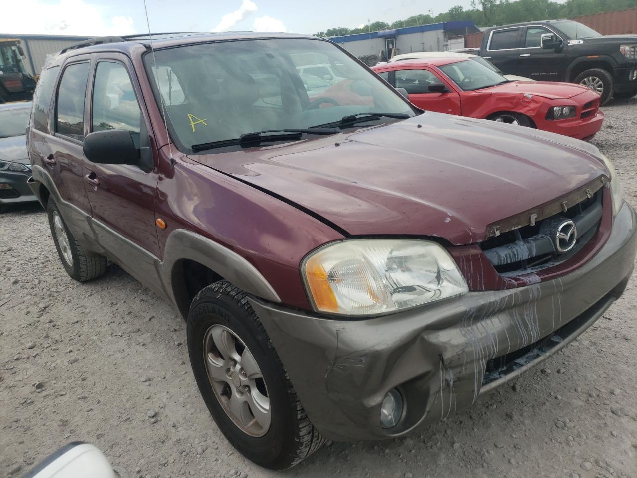 MAZDA TRIBUTE ES 2003 with VIN 4F2CZ06173KM52636 - Photo from auction